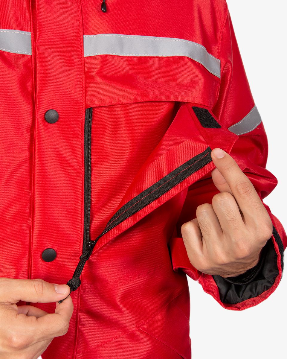 Campera Aurus Lama Con Abrigo Sintético Resistente