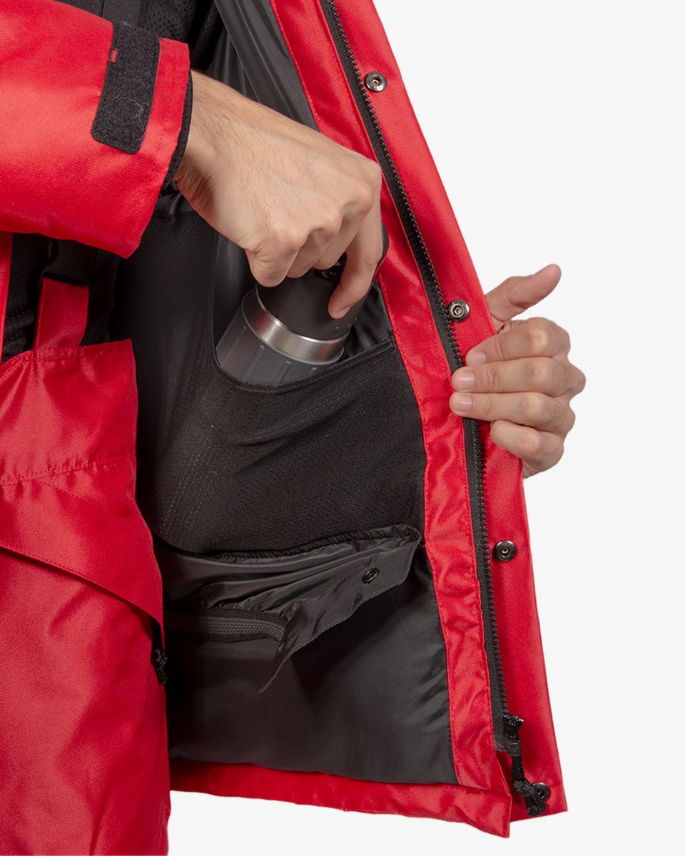 Campera Aurus Lama Con Abrigo Sintético Resistente