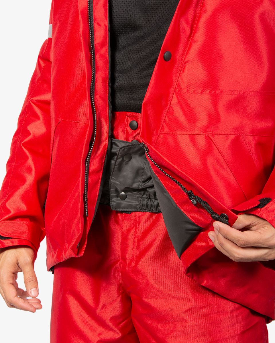Campera Aurus Lama Con Abrigo Sintético Resistente